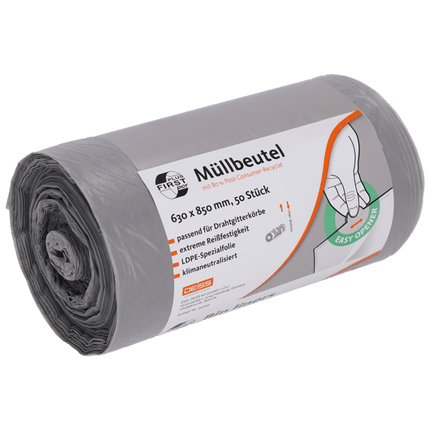DEISS First Plus Pcr Müllsäcke 80 Liter, 34043