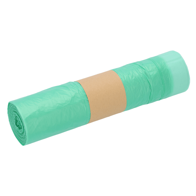 Zugbandsäcke aus HDPE, 1A-Material, 60 l | Rolle (20 Stück)
