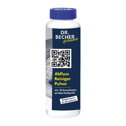 DR.BECHER @home Abfluss Reiniger Pulver | Flasche (750 g)