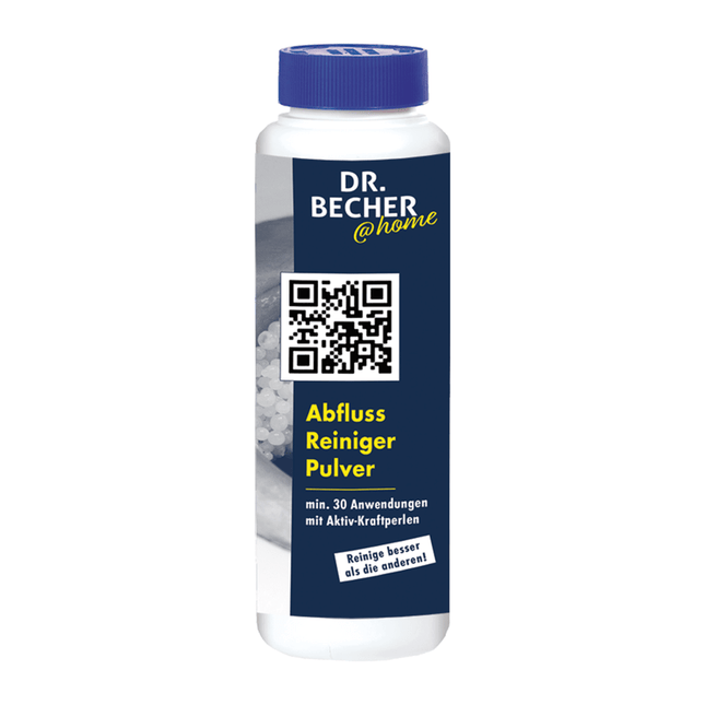 DR.BECHER @home Abfluss Reiniger Pulver | Flasche (750 g)