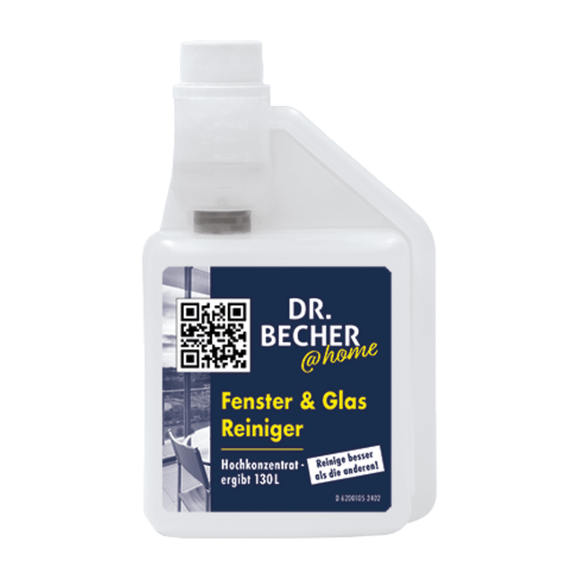 DR.BECHER @home Fenster & Glas Reiniger | Flasche (500 ml)