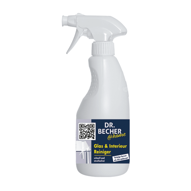 DR.BECHER @home Glas & Interieur Reiniger | Flasche (500 ml)