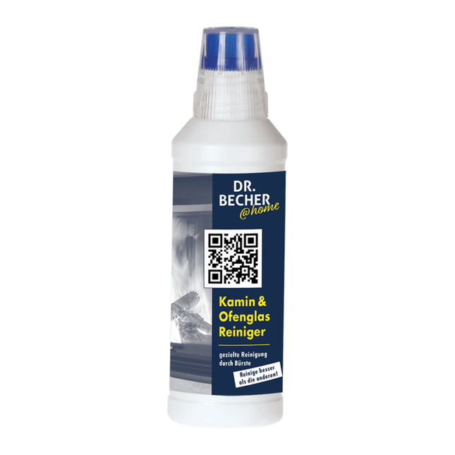 DR.BECHER @home Kamin & Ofenglas Reiniger | Flasche (500 ml)