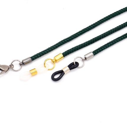 Brillenband 3mm Dunkelgrün