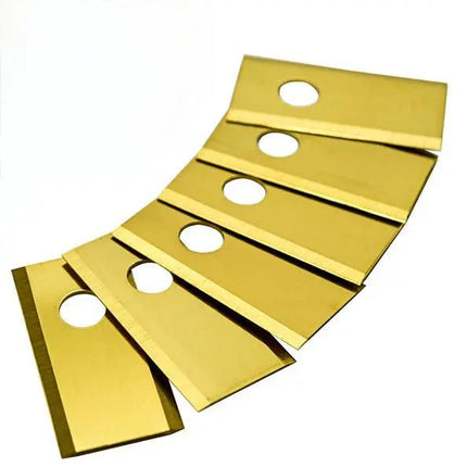 30 Titan Einloch Ersatzmesser für Scheppach RoboCut XXL900 Mähroboter