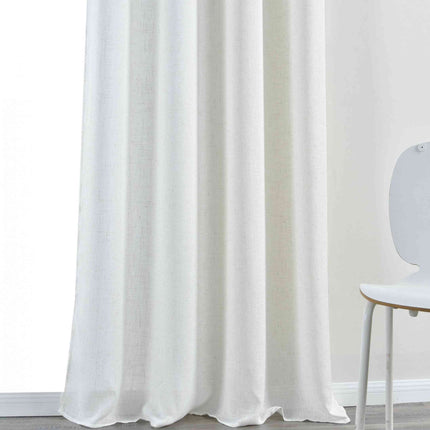 2er Set Vorhang Ösen »Essen« Cationic Raffhalter Leinenstruktur blickdicht lichtdurchlässig 210 g/m² 202430-2