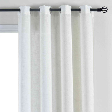 Vorhang Ösen »Essen« Cationic Raffhalter Leinenstruktur blickdicht lichtdurchlässig 210 g/m² 202430