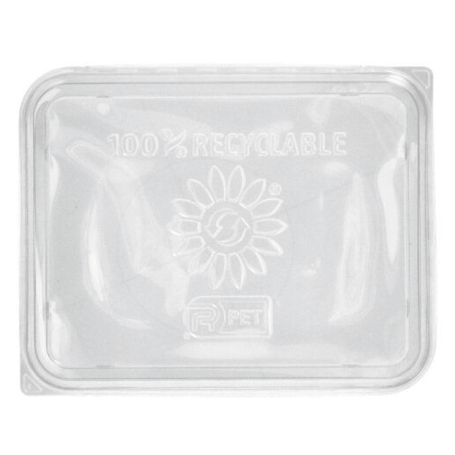 Starpak Deckel für Mikrowellenschalen 23,4 x 18,7 cm transparent | Folie (50 Stück)