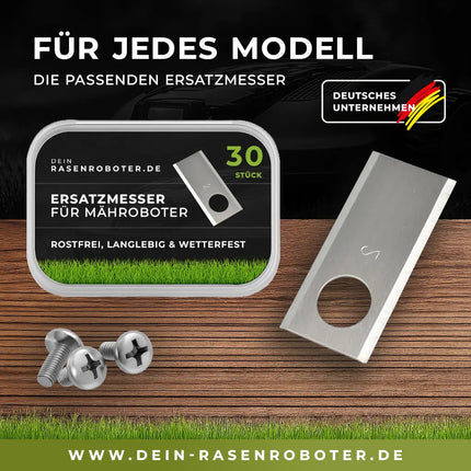 Einhell Freelexo Cam 350 Mähroboter Edelstahl Ersatz-Klingen-Messer