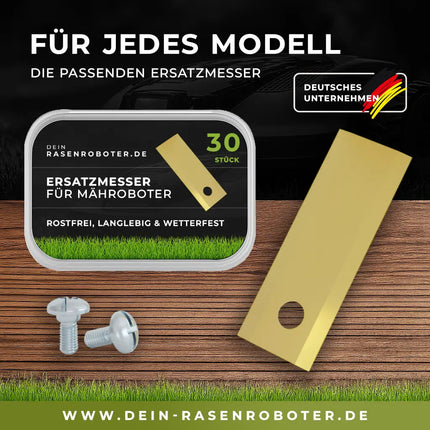 Stiga A & G Mähroboter Modelle 30  Klingen - Messer Titan | Ersatzklingen