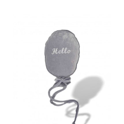 Deko Stoffballon Velours | Personalisierbar