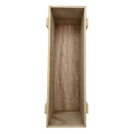 Aufbewahrungsbox Kiste Holz braun eckig Herz Küche Aufbewahrung Dekokiste Natur