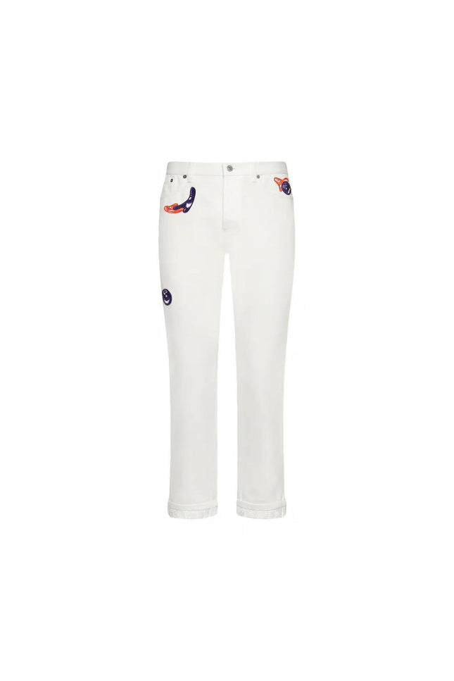 Dior KennyScharf Patches Jeans