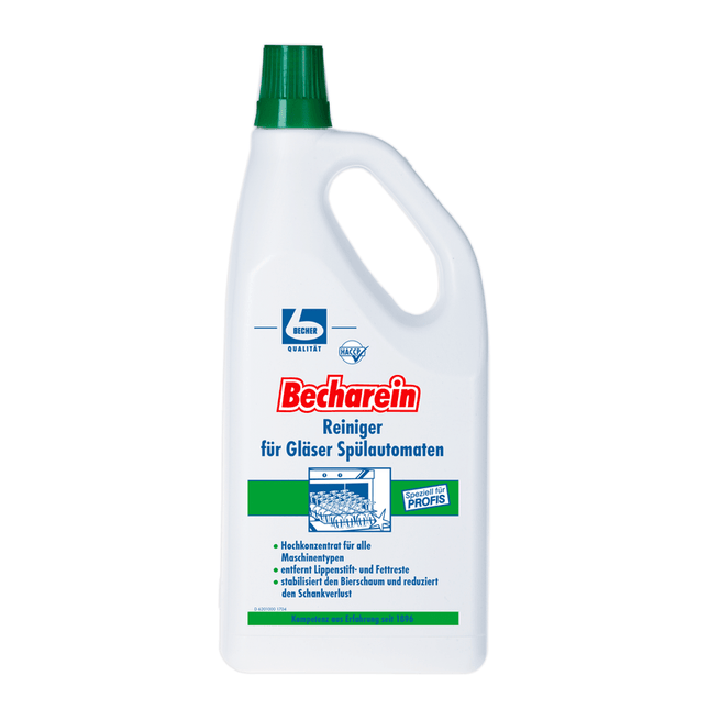 Becharein Reiniger für Gläserspülautomaten | Flasche (2 l)