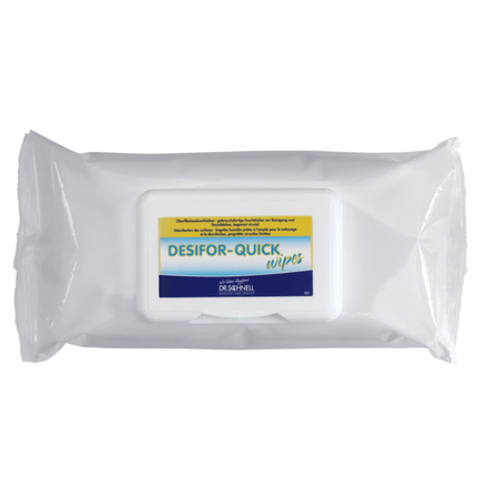 Dr. Schnell DESIFOR-QUICK WIPES, Desinfektionstücher, viruzid | Packung (80 Tücher)