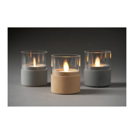 LED Moving Flame, 38x36 mm - Realistic Flickering Effect | Packung (1 Stück)