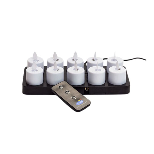 LED Moving Flame, 38x36 mm - Realistic Flickering Effect | Packung (1 Stück)