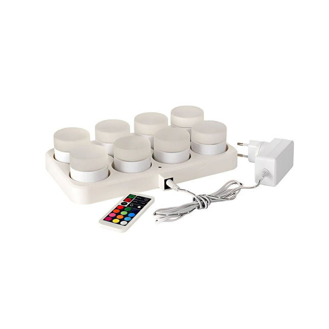 Multicolour LED Set, Mini - 8 Stück für kreative Beleuchtung | Packung (1 Stück)