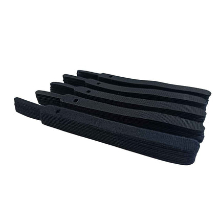 50x Klett Kabelbinder Klettbinder Klettband Klettverschluss Schlaufenband Kabel