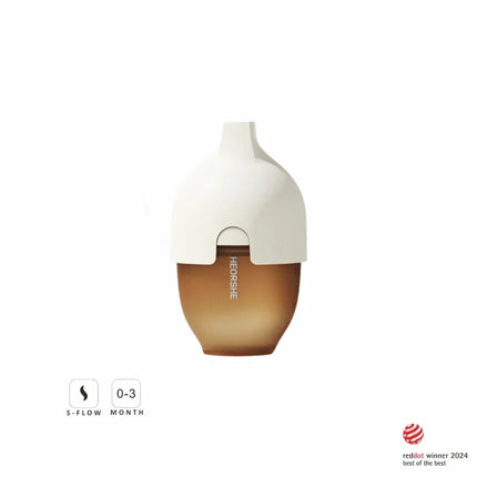 Ultra Wide Neck Baby Bottle 160ml (Weiß)