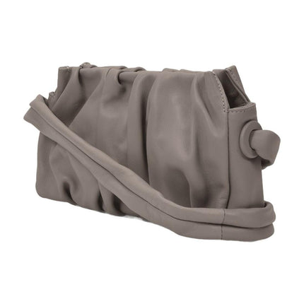 Tasche Vague aus Leder Taupe