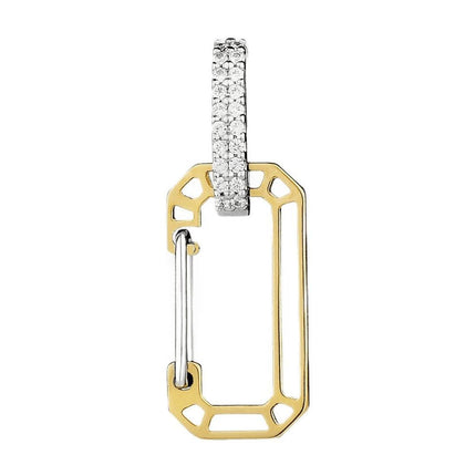 Ohrring Anima Chiara in 18 Karat Gold mit Diamanten