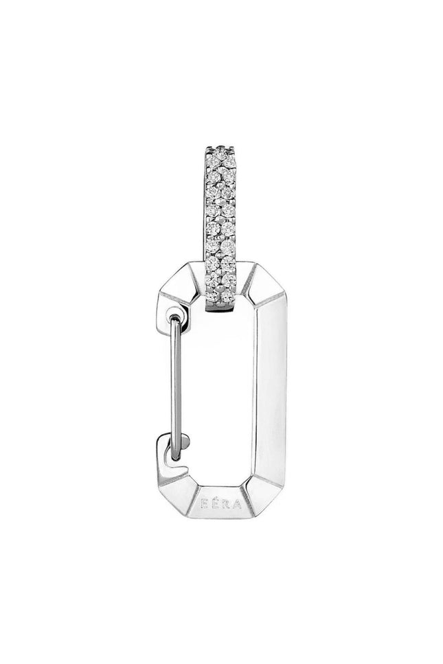 Ohrring Chiara Small in 18 Karat Gold mit Diamanten