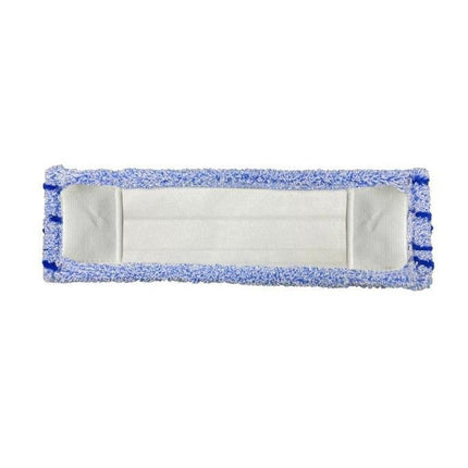 Arcora Flachpressmopp Runner Blue 2.0 Db-Fc Mit Deckblatt Spezial Polyester Tasche | Karton (75 Stück)