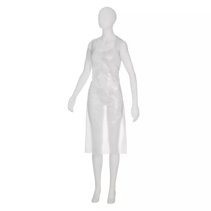 Einwegschürzen light, weiß, 75 x 125 cm | Beutel (100 Stück)
