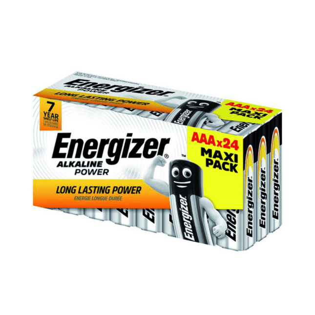 Energizer Alkaline Power Micro AAA-Batterie Vorteilspack   | Packung (24 Stück)