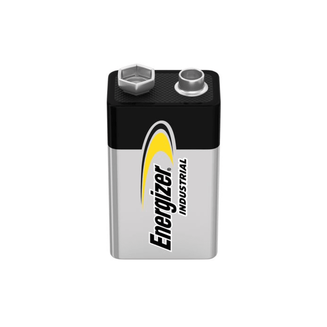 Energizer Industrial Alkaline Batterie 9V E-Block | Packung (12 Stück)