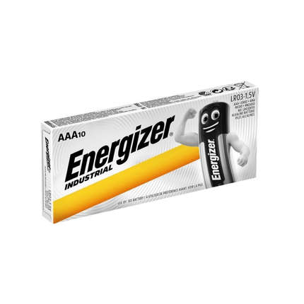 Energizer Industrial Alkaline EN92 LR03 AAA Micro | Packung (10 Stück)