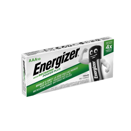 Energizer Power Plus AAA Micro LR03 700mAh | Packung (10 Stück)
