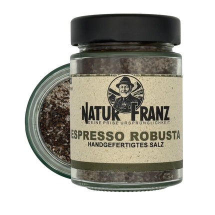 Espresso Robusta - mit feinem Salz