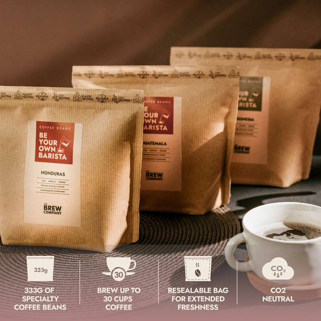 Kaffeebohnen mit Geschmacksrichtungen – Fruchtig, Nussig & Aromatisch entdecken (333g)