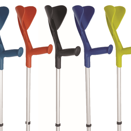 Moderne Unterarmgehstütze Evolution – 76–101 cm, 130 kg, leise