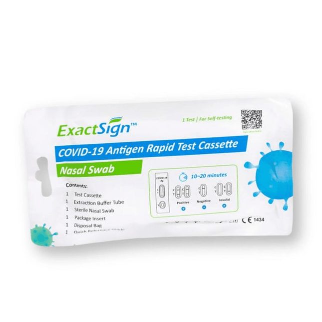 ExactSign Covid-19 Antigen Schnelltest (Laientest) | Softpack (1 Test)
