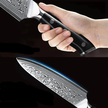 F.YOUNG 5-Zoll Damastmesser | 67 Lagen mit G10-Griff