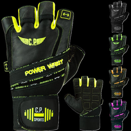 Fitness Handschuhe Power-Wrist mit Bandage - C.P. Sports - F-25