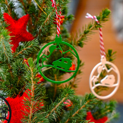 The Christmas Tree Camper Decor - Offrotie 3D printed - Vanlife Theme