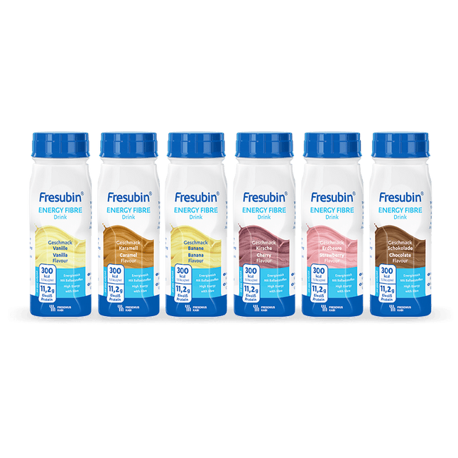 Fresubin Energy Fibre Drink Mischkarton 4 x 200 ml | Karton (6 Packungen)