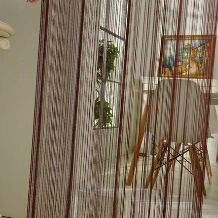 Fadengardine Fadenstore »SHANGHAI« Vorhang mit Ösen Raumteiler 140 x 250 cm 20304