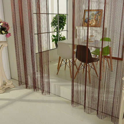 Fadengardine Fadenstore »SHANGHAI« Vorhang mit Ösen Raumteiler 140 x 250 cm 20304