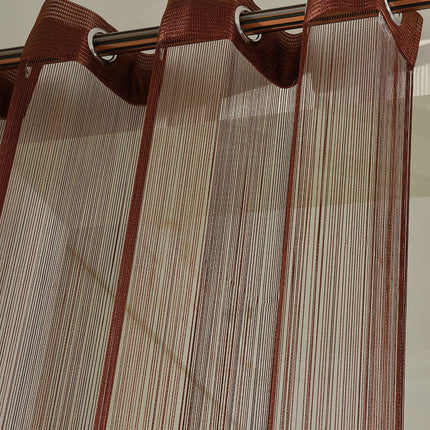 Fadengardine Fadenstore »SHANGHAI« Vorhang mit Ösen Raumteiler 140 x 250 cm 20304