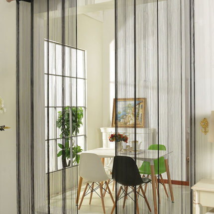 Fadengardine Fadenstore »SHANGHAI« Vorhang mit Ösen Raumteiler 140 x 250 cm 20304