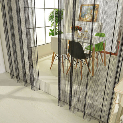 Fadengardine Fadenstore »SHANGHAI« Vorhang mit Ösen Raumteiler 140 x 250 cm 20304