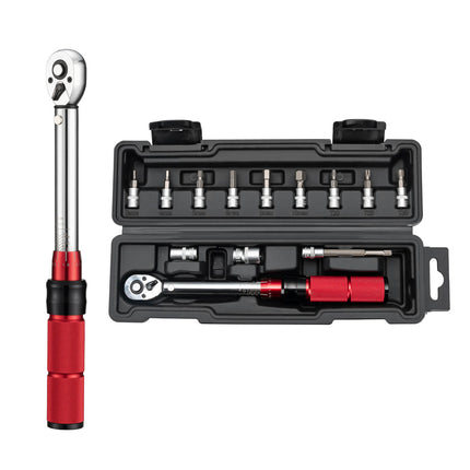 Fahrrad Drehmomentschlüssel Set 2-24 Nm, Multifunktionales Reparaturwerkzeug