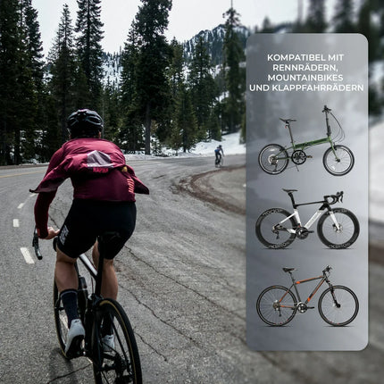 Fahrrad Handyhalterung Magnetische, 4,7–6,9 Zoll Smartphones, Lenkerhalterung 22,2–31,8 mm