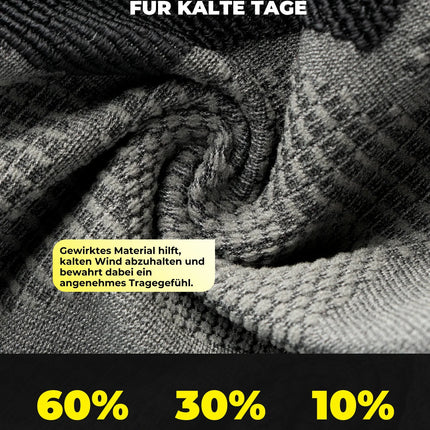 Fahrrad Mütze Winter mit Ohrenschutz, Atmungsaktiv & Winddicht