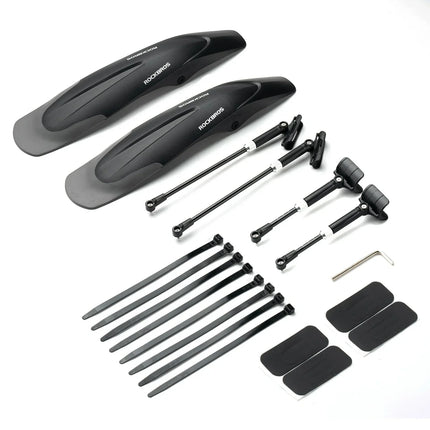 Fahrrad Schutzbleche Set Vorne/Hinten Verstellbare Flexible 26-29 zoll